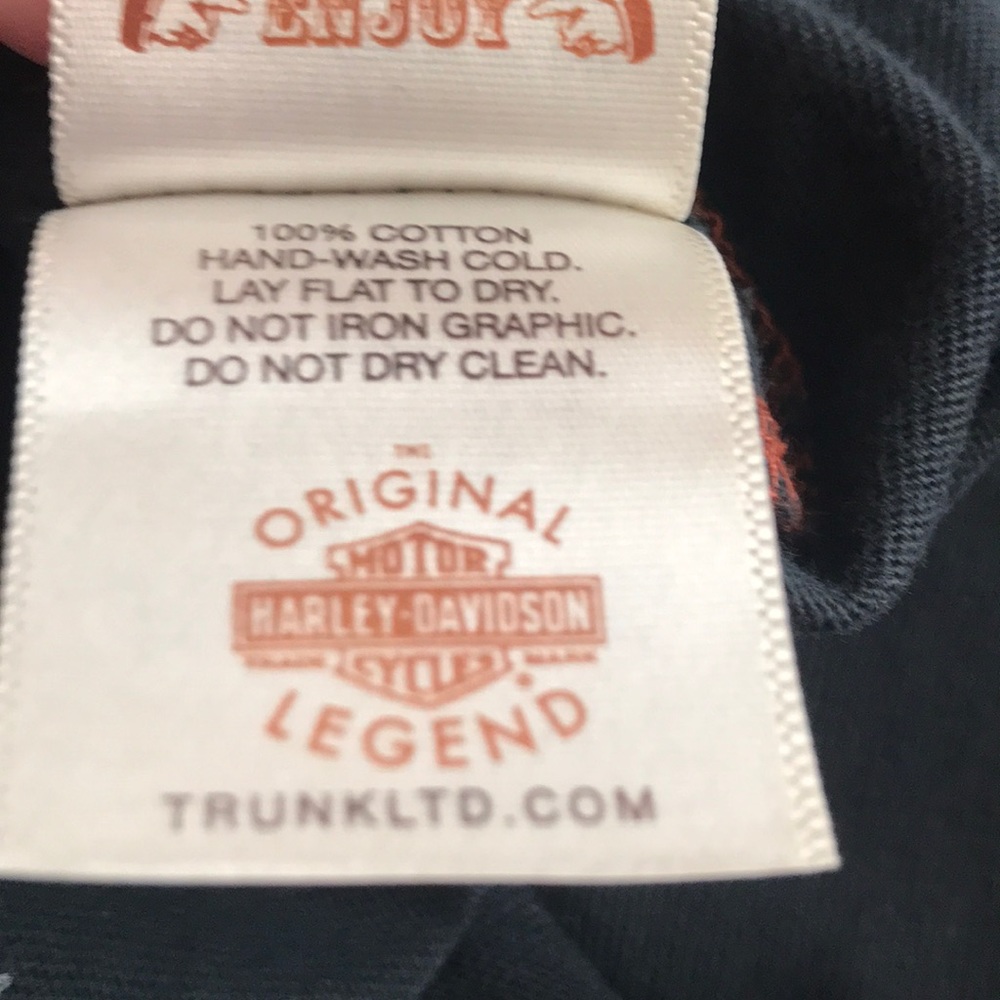 Original Harley Davidson Rhinestone Tee - Picture 8 of 10